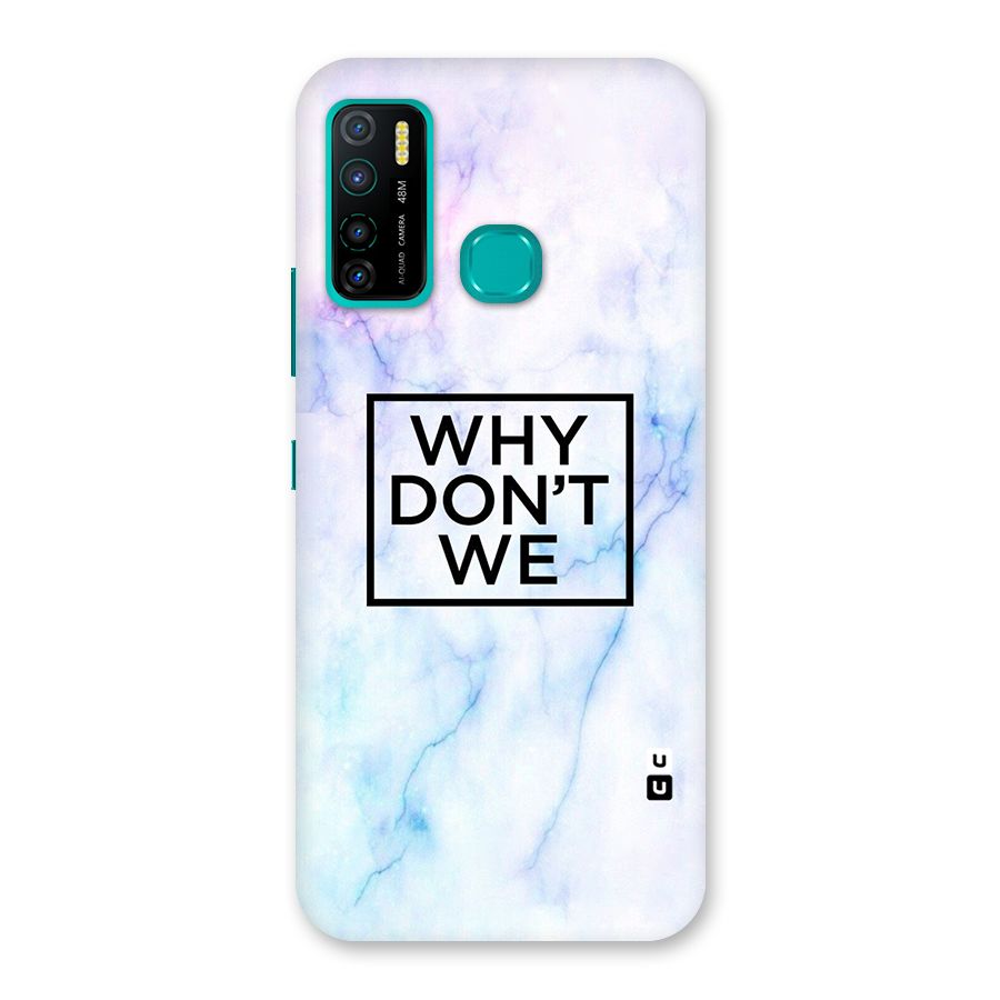 Why Dont We Back Case for Infinix Hot 9 Pro
