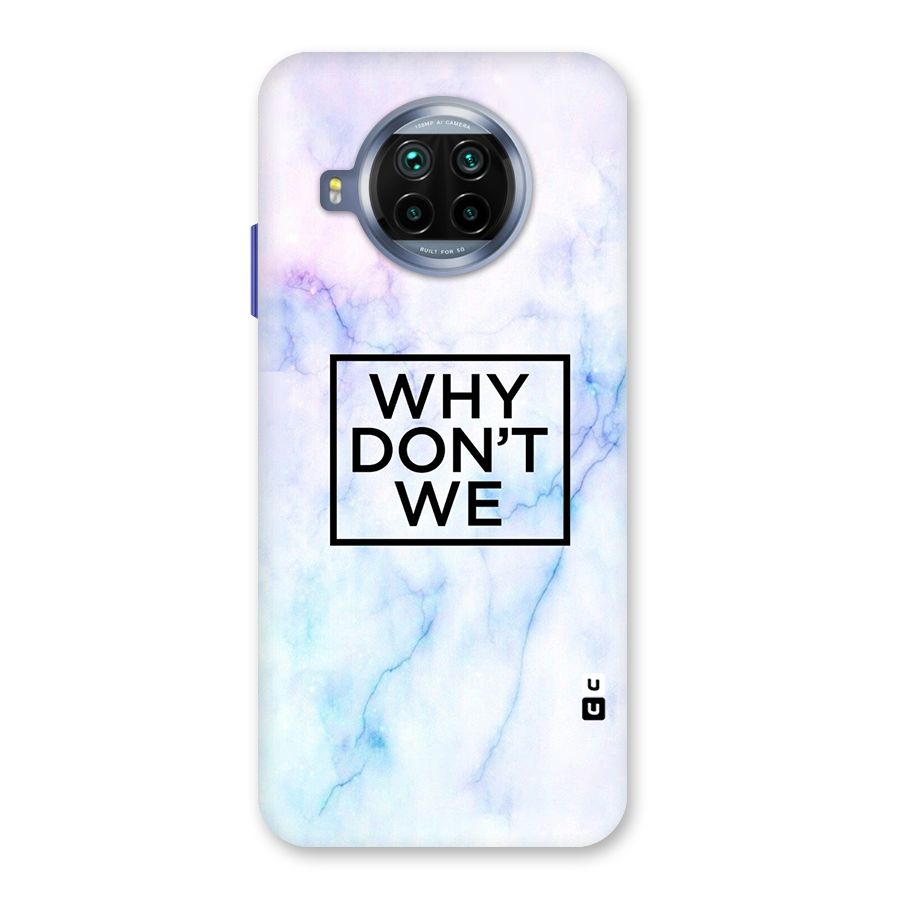 Why Dont We Back Case for Mi 10i