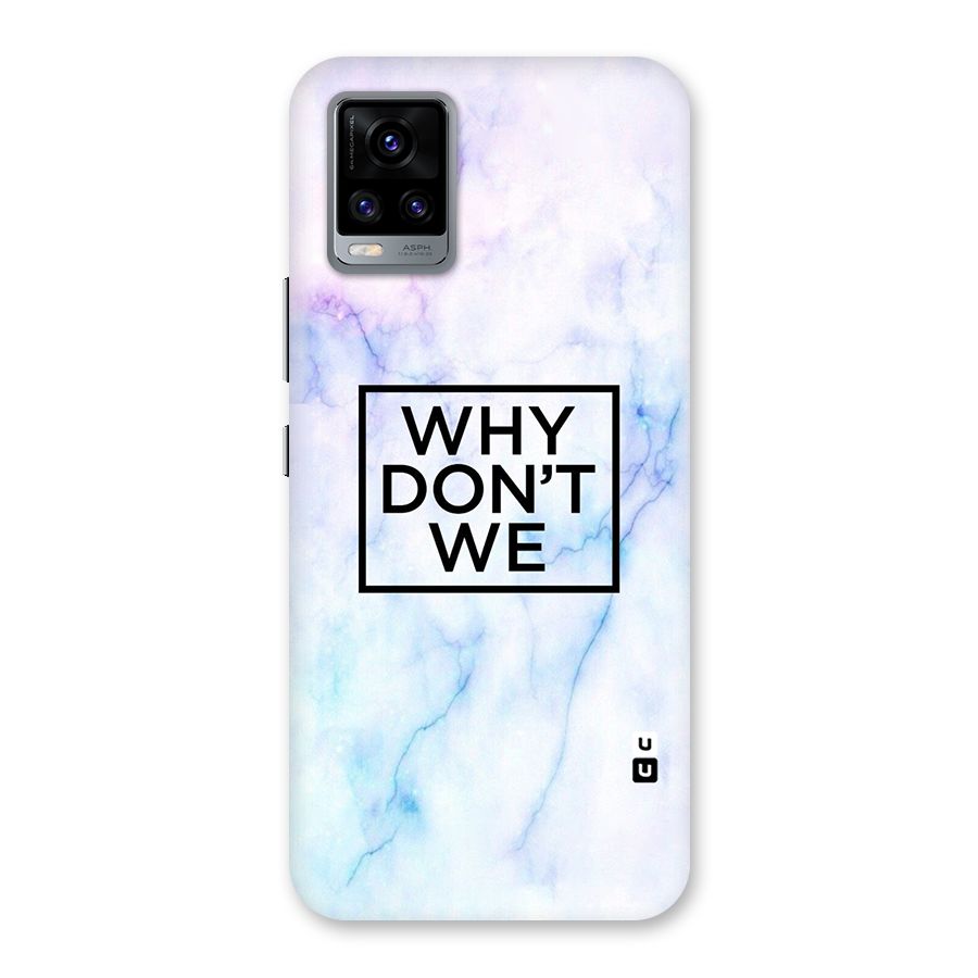Why Dont We Back Case for Vivo V20