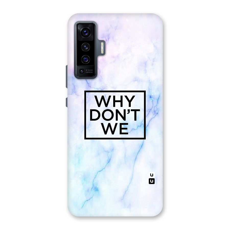 Why Dont We Back Case for Vivo X50
