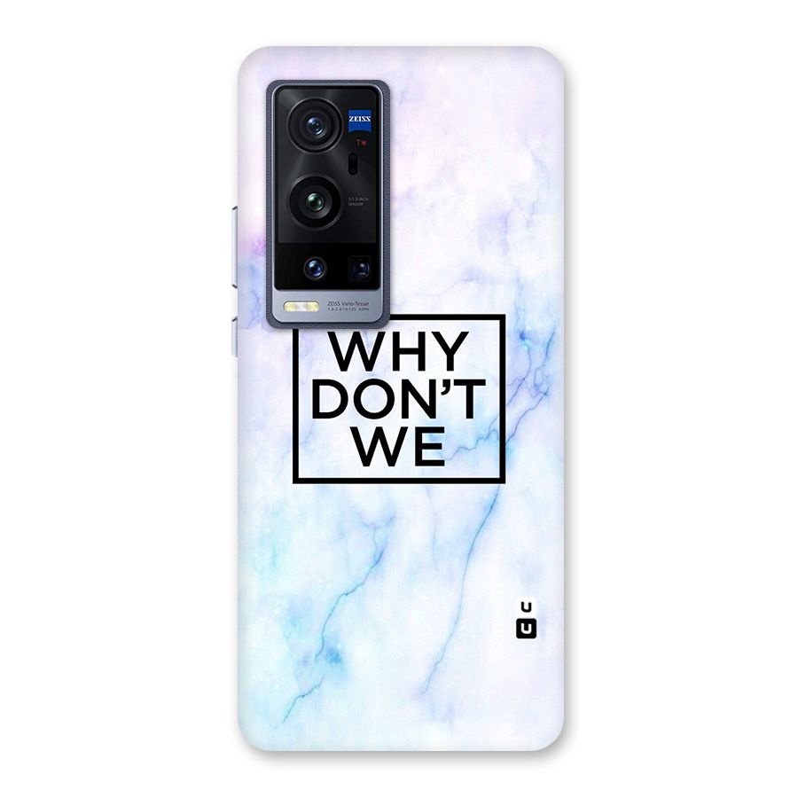 Why Dont We Back Case for Vivo X60 Pro Plus