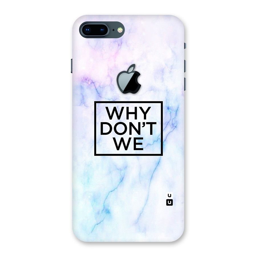Why Dont We Back Case for iPhone 7 Plus Apple Cut