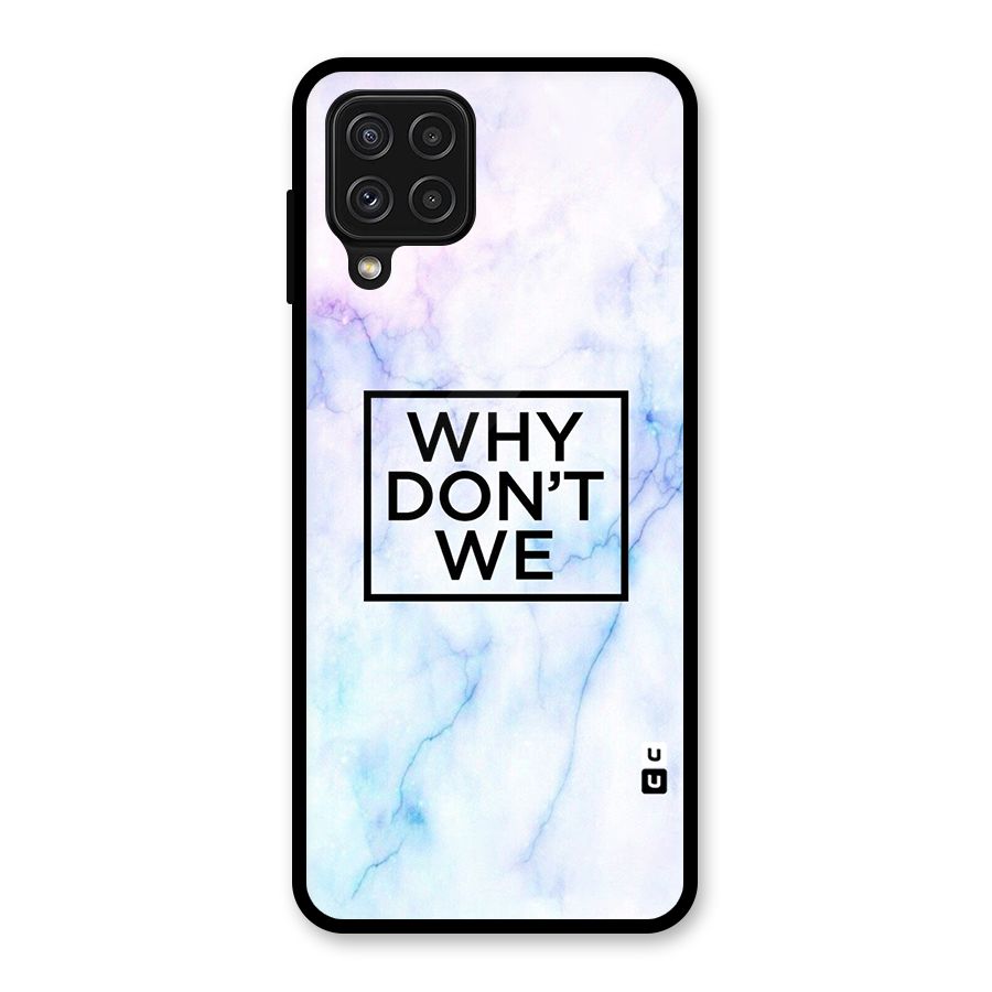 Why Dont We Glass Back Case for Galaxy A22 4G