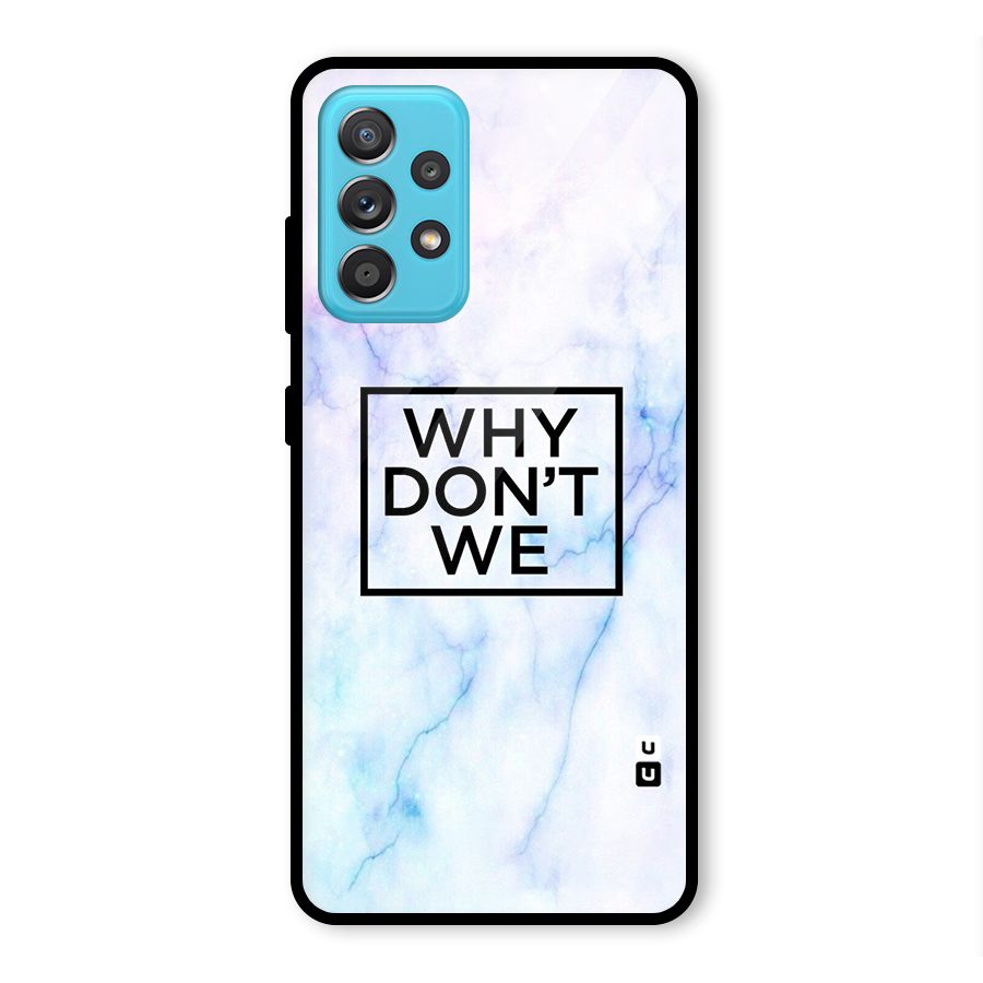 Why Dont We Glass Back Case for Galaxy A52s 5G