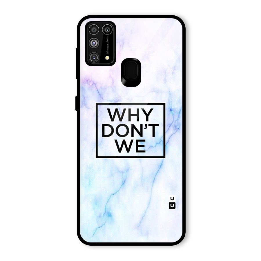 Why Dont We Glass Back Case for Galaxy F41