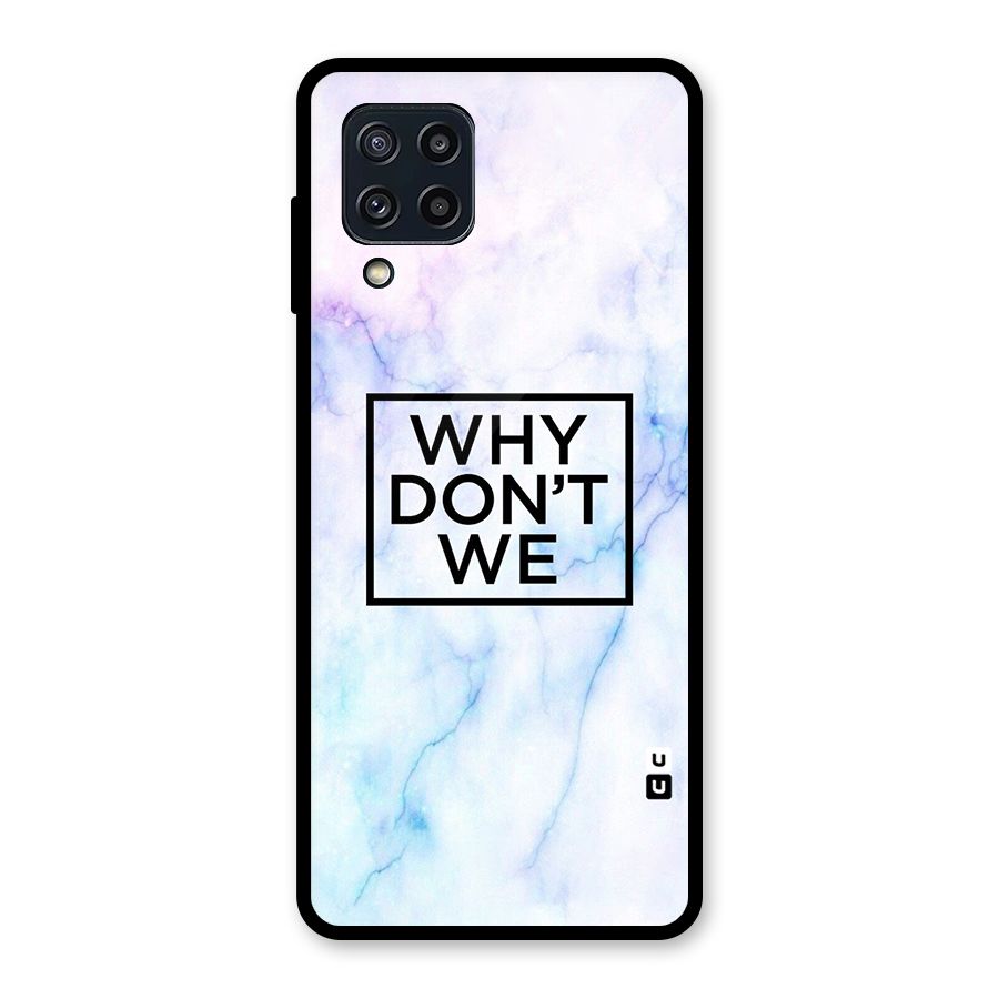 Why Dont We Glass Back Case for Galaxy M32