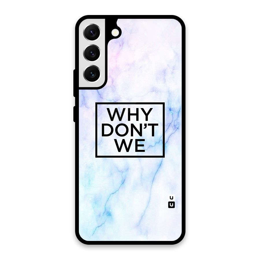 Why Dont We Glass Back Case for Galaxy S22 Plus 5G