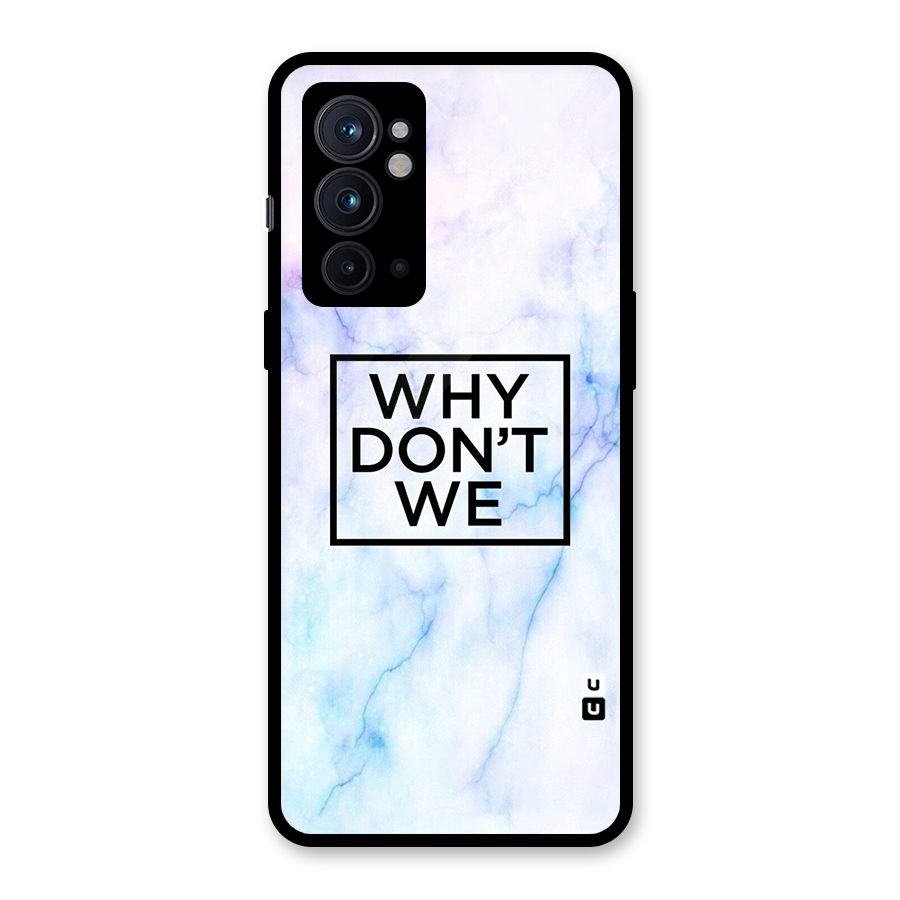 Why Dont We Glass Back Case for OnePlus 9RT 5G