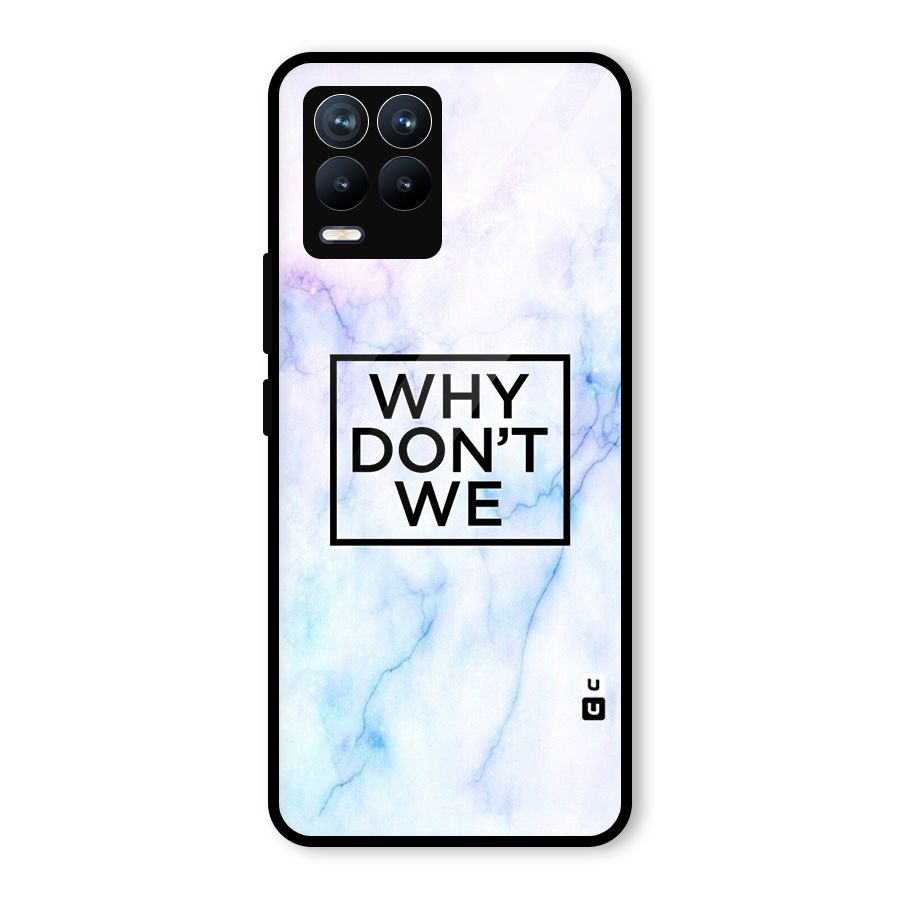 Why Dont We Glass Back Case for Realme 8 Pro