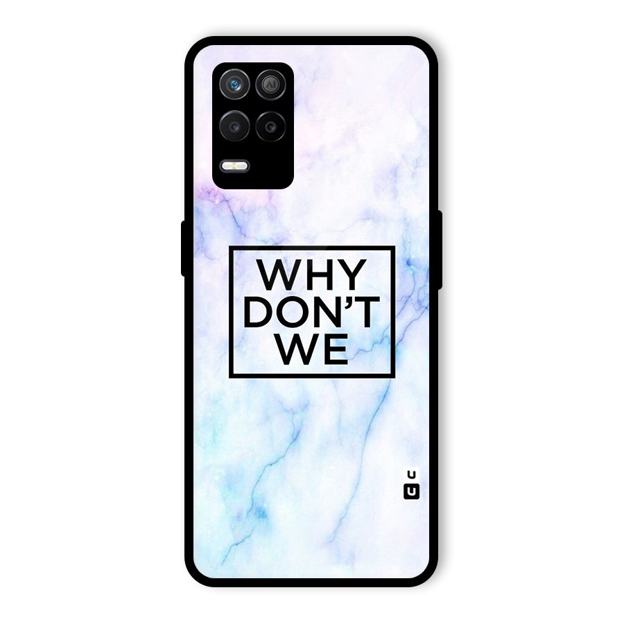 Why Dont We Glass Back Case for Realme 9 5G
