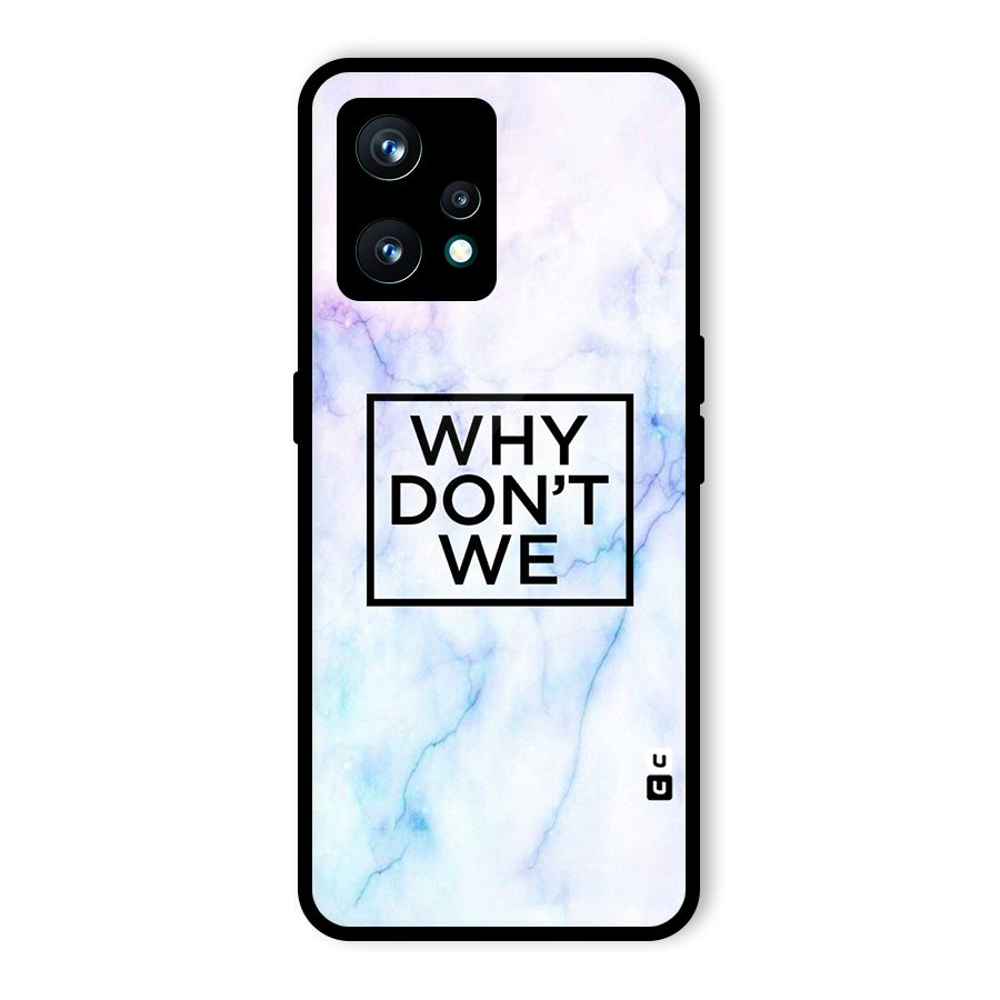 Why Dont We Glass Back Case for Realme 9 Pro Plus 5G