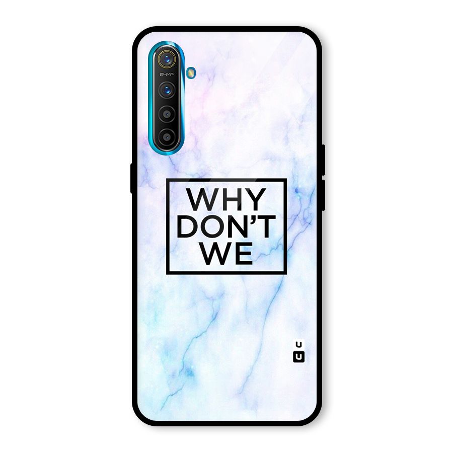 Why Dont We Glass Back Case for Realme X2