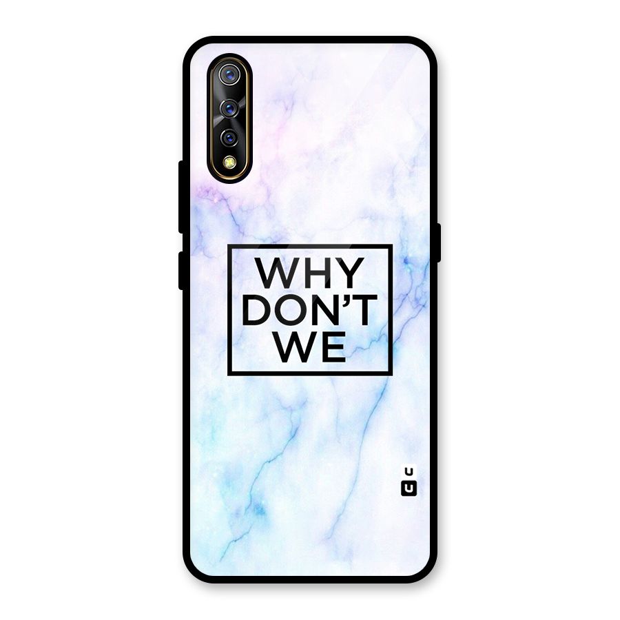 Why Dont We Glass Back Case for Vivo S1