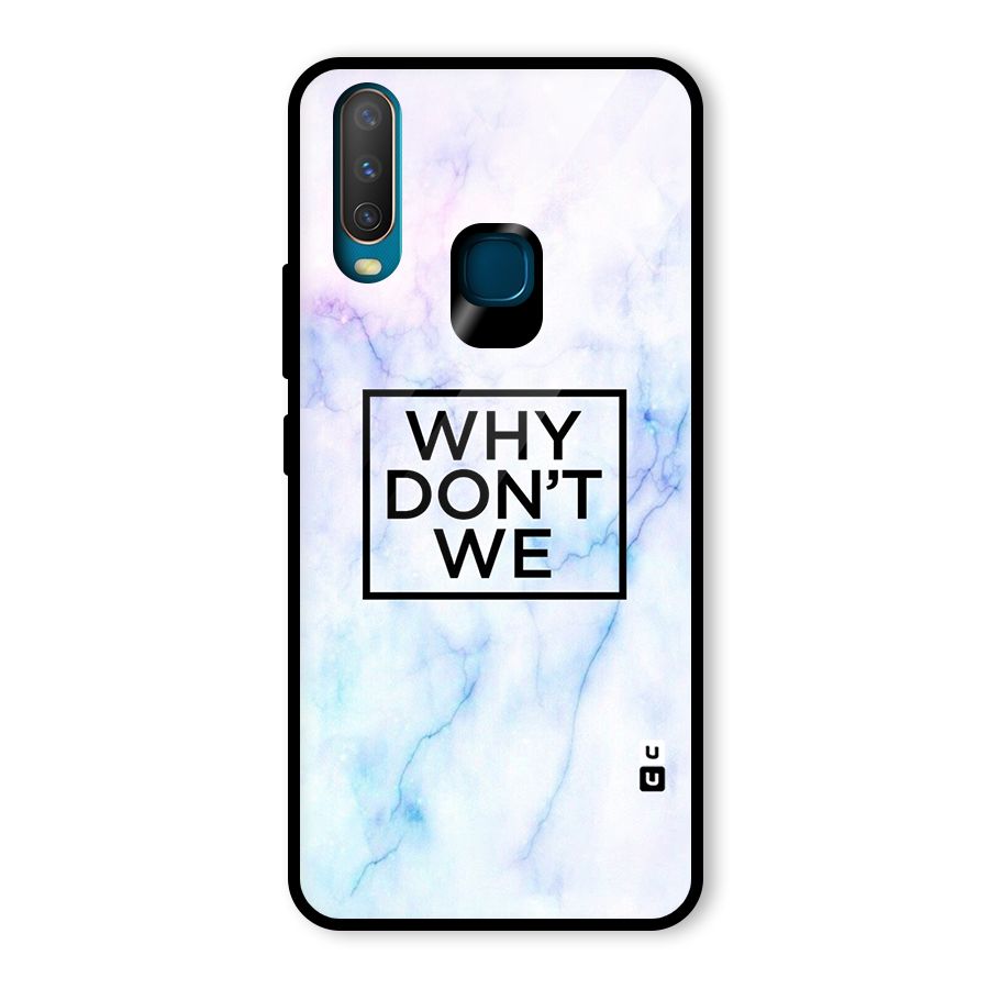 Why Dont We Glass Back Case for Vivo U10