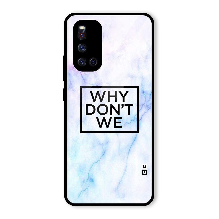 Why Dont We Glass Back Case for Vivo V19
