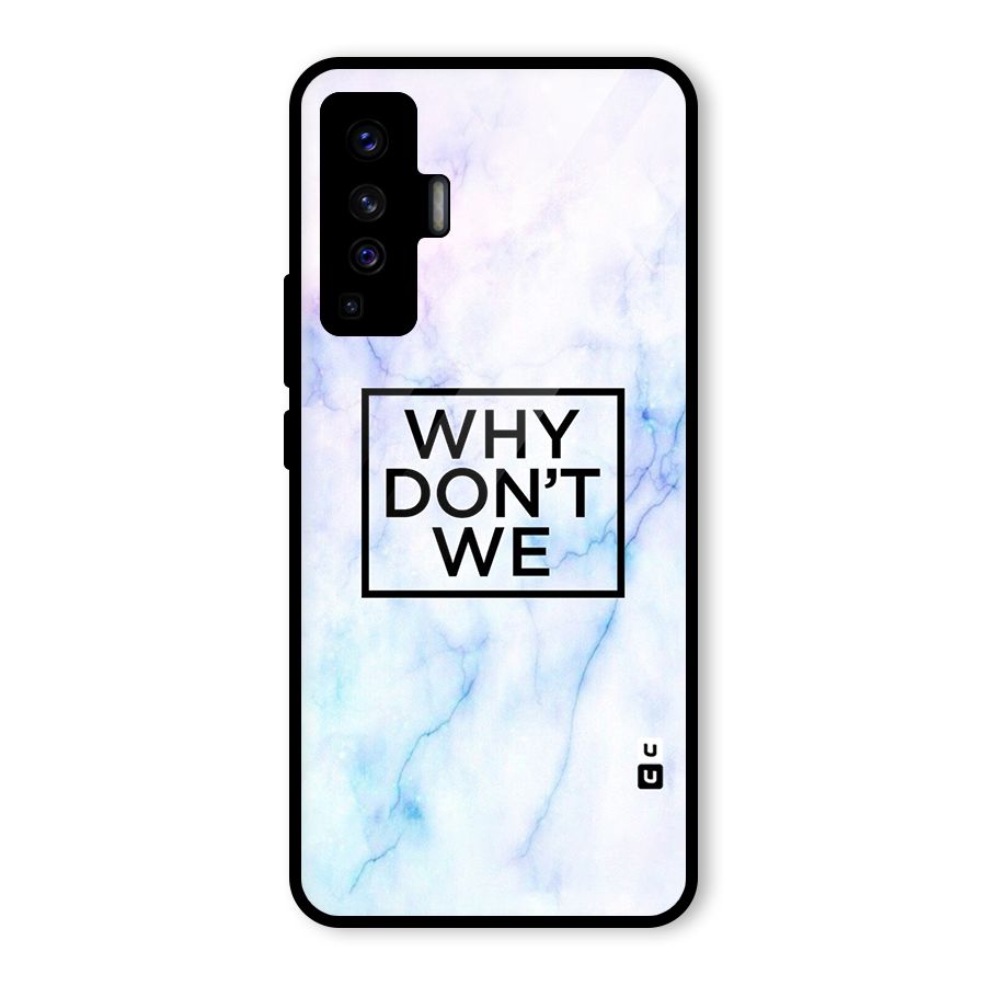 Why Dont We Glass Back Case for Vivo X50