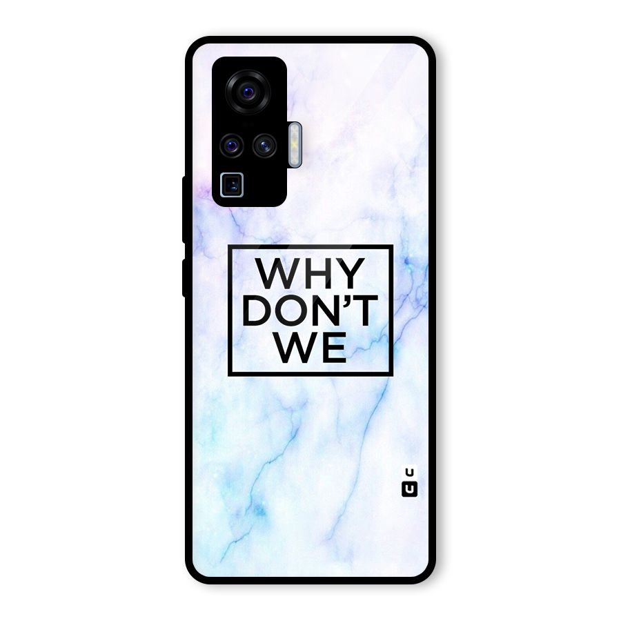 Why Dont We Glass Back Case for Vivo X50 Pro