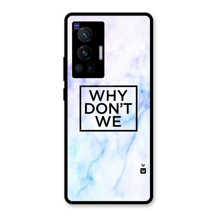 Why Dont We Glass Back Case for Vivo X70 Pro