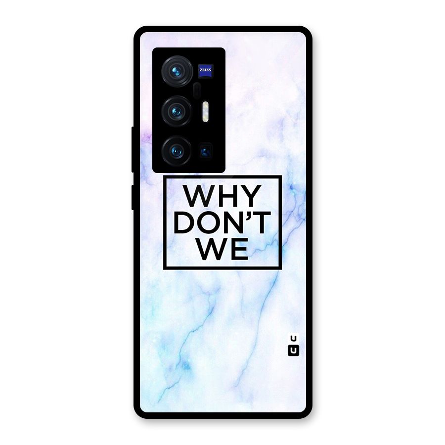 Why Dont We Glass Back Case for Vivo X70 Pro Plus