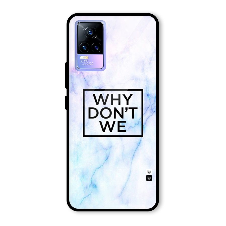 Why Dont We Glass Back Case for Vivo Y73