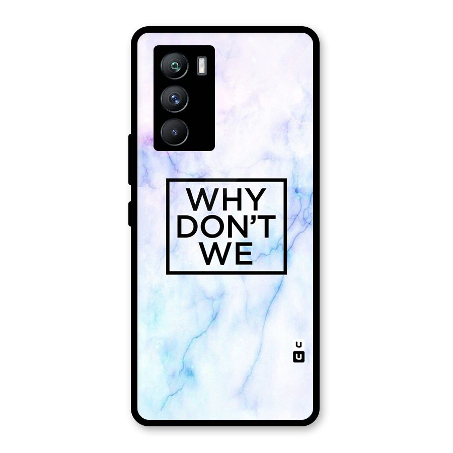 Why Dont We Glass Back Case for Vivo iQOO 9 SE
