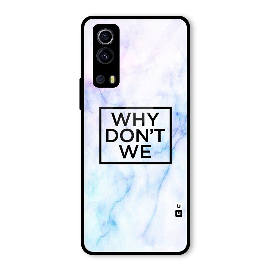 Why Dont We Glass Back Case for Vivo iQOO Z3