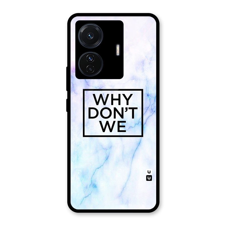 Why Dont We Glass Back Case for Vivo iQOO Z6 Pro