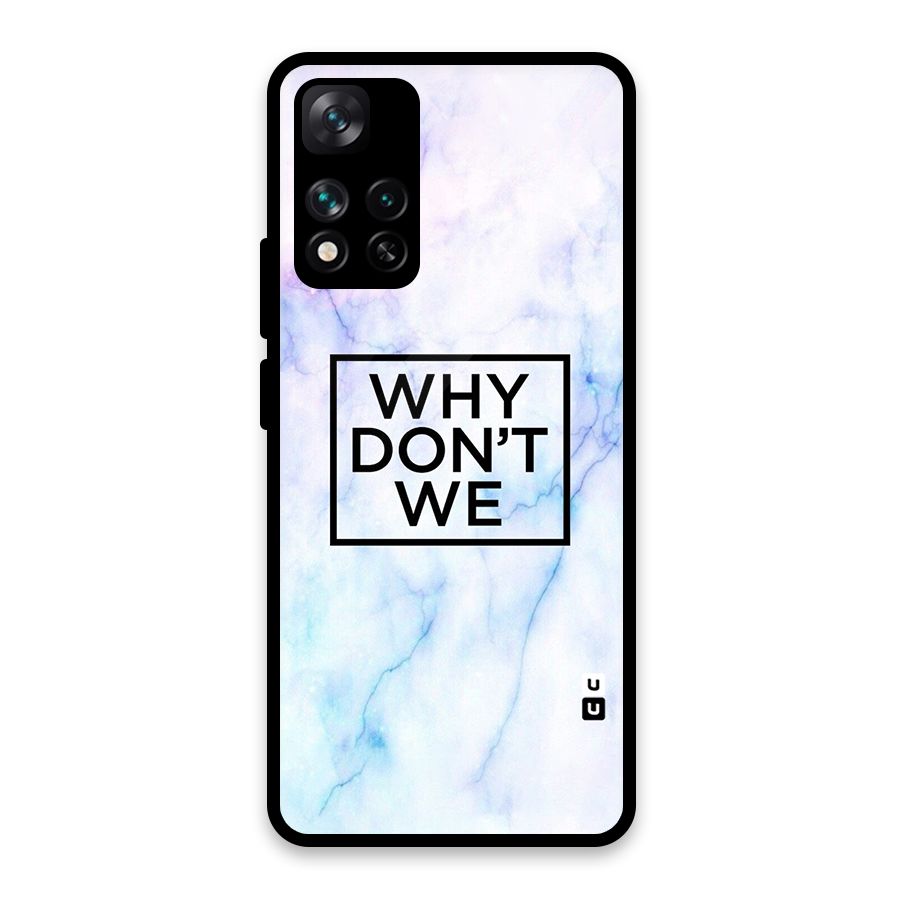 Why Dont We Glass Back Case for Xiaomi 11i HyperCharge 5G