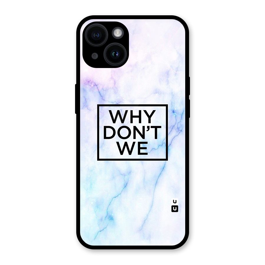 Why Dont We Glass Back Case for iPhone 14