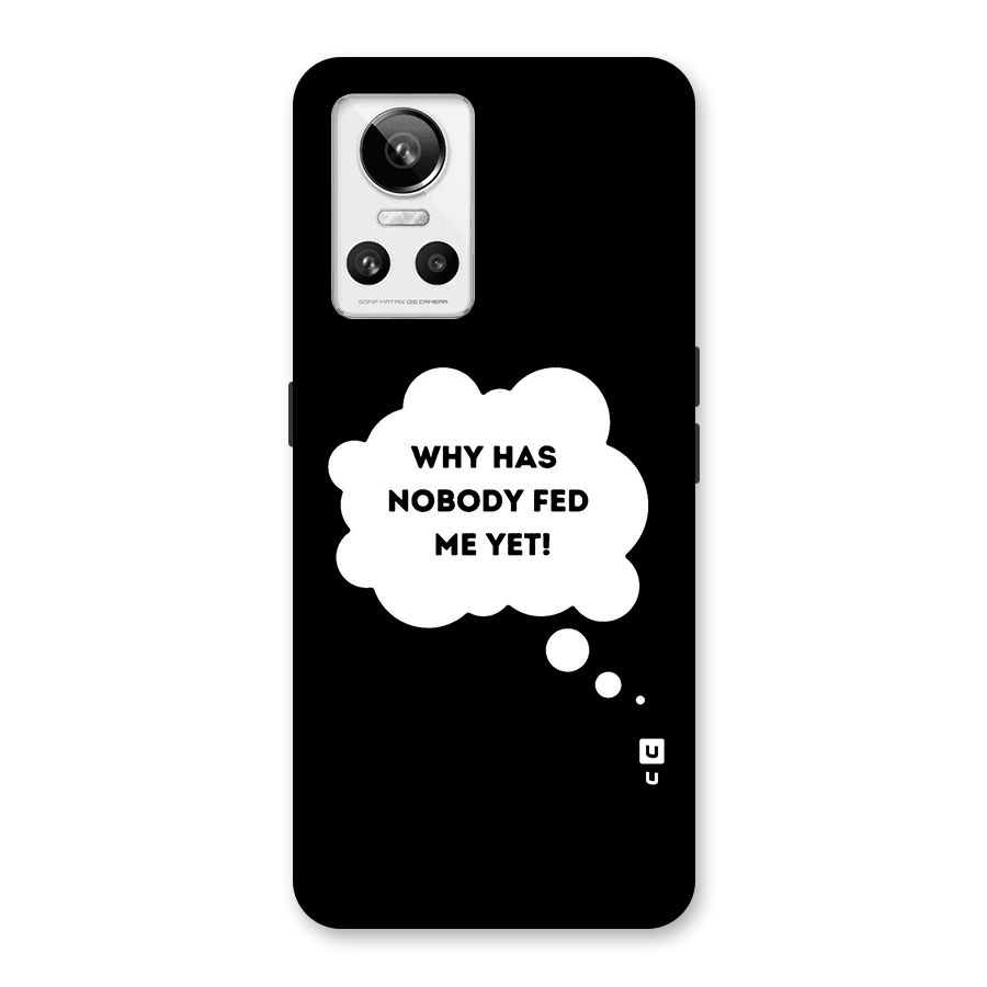 Why No Food Yet Back Case for Realme GT Neo 3