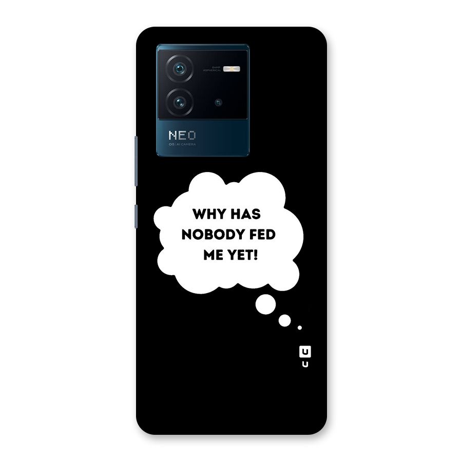 Why No Food Yet Back Case for Vivo iQOO Neo 6 5G
