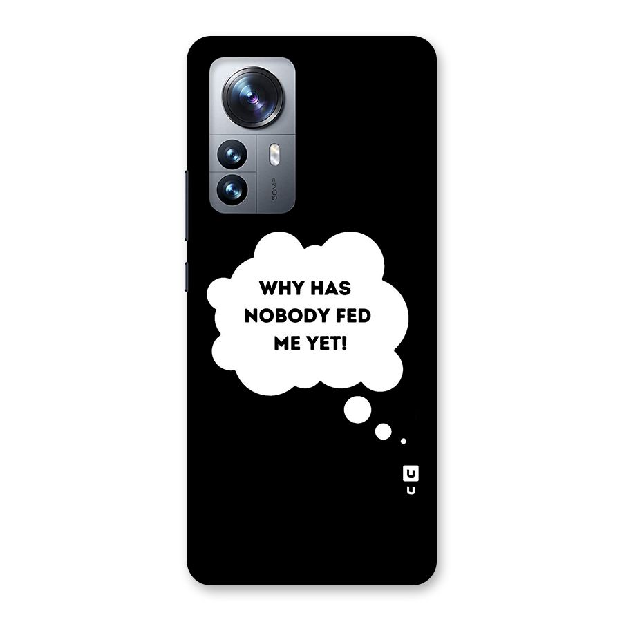 Why No Food Yet Back Case for Xiaomi 12 Pro