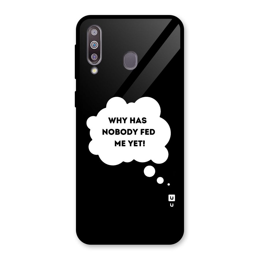 Why No Food Yet Glass Back Case for Galaxy M30