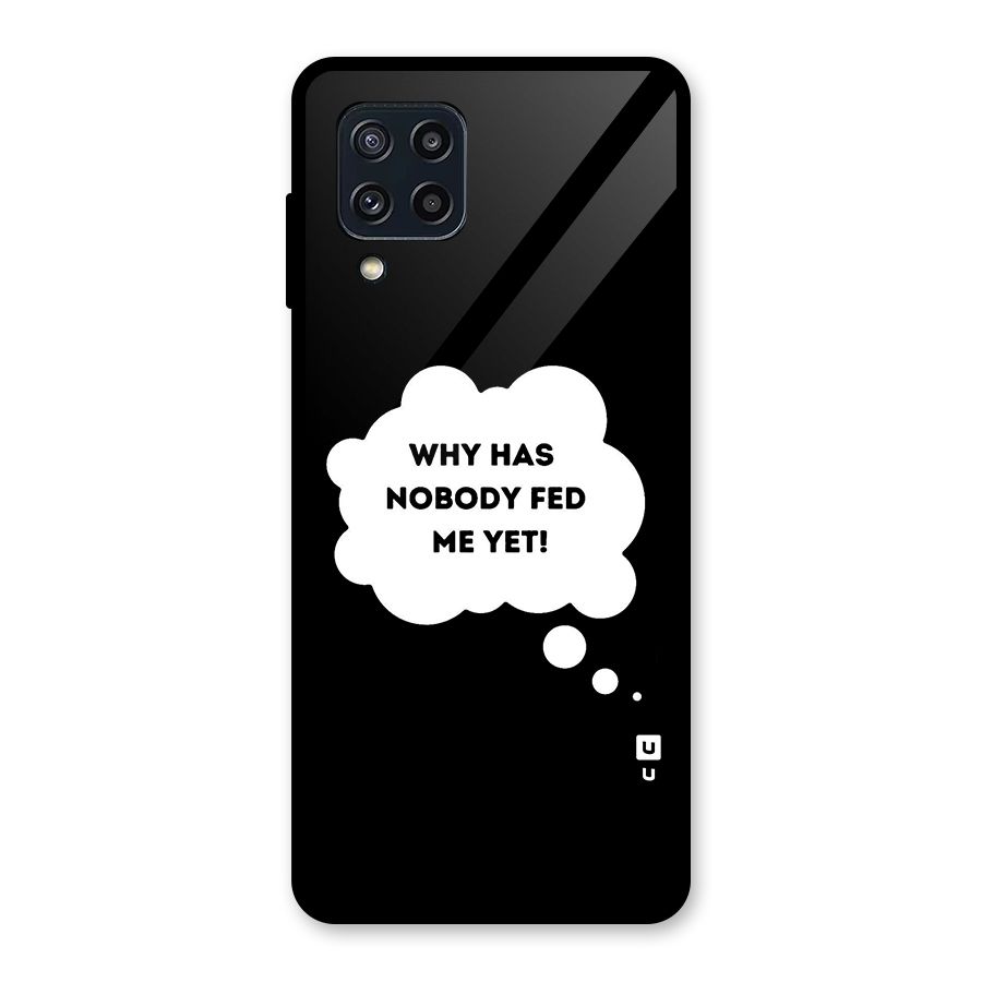 Why No Food Yet Glass Back Case for Galaxy M32