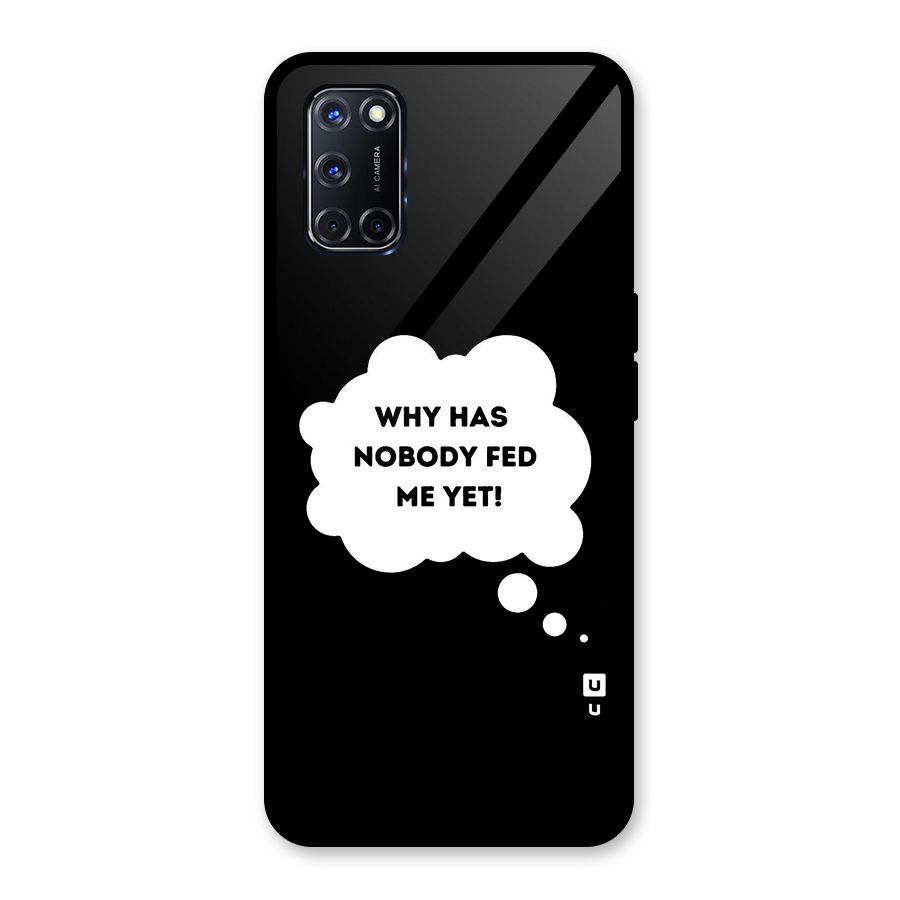 Why No Food Yet Glass Back Case for Oppo A52