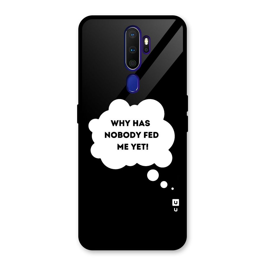 Why No Food Yet Glass Back Case for Oppo A9 (2020)