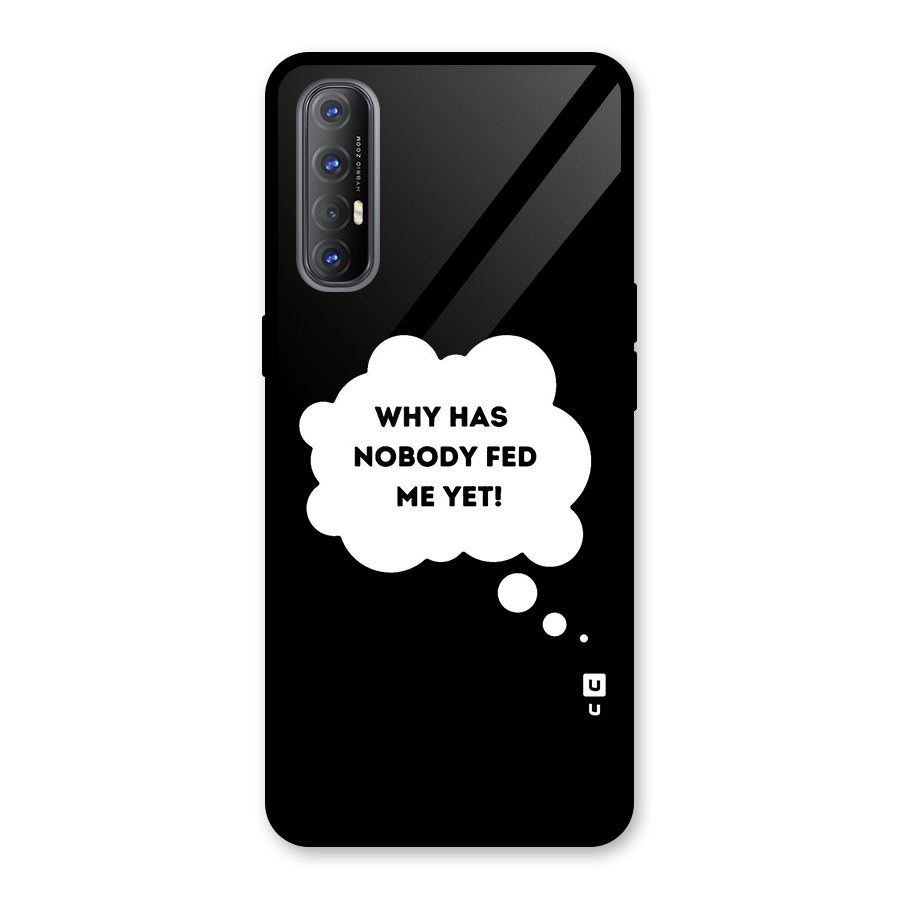Why No Food Yet Glass Back Case for Oppo Reno3 Pro