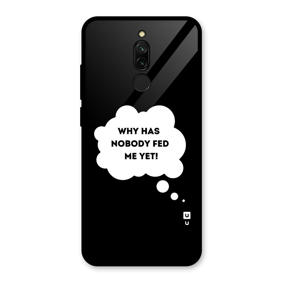 Why No Food Yet Glass Back Case for Redmi 8
