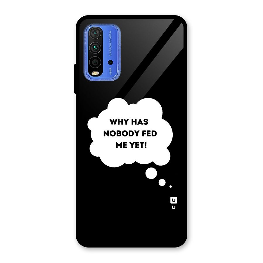 Why No Food Yet Glass Back Case for Redmi 9 Power