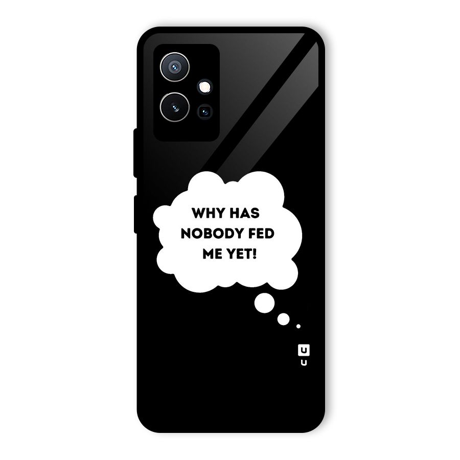 Why No Food Yet Glass Back Case for Vivo iQOO Z6