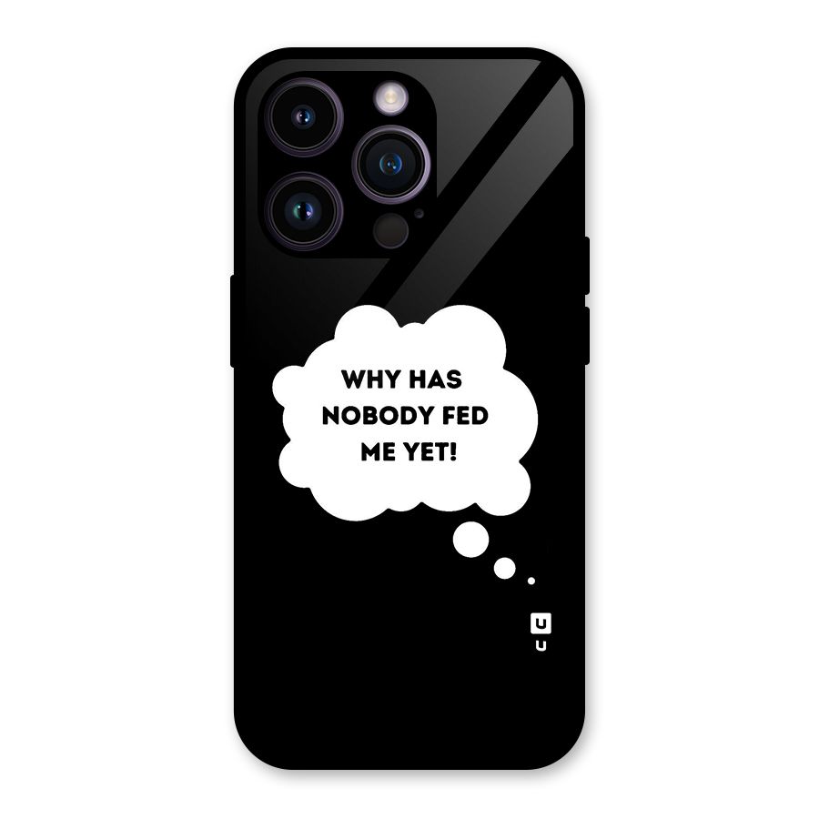 Why No Food Yet Glass Back Case for iPhone 14 Pro