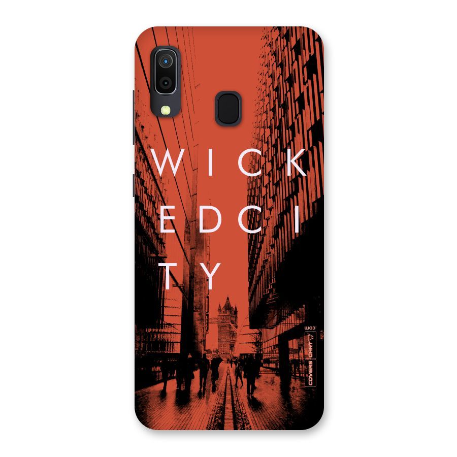 Wicked City Back Case for Galaxy A30