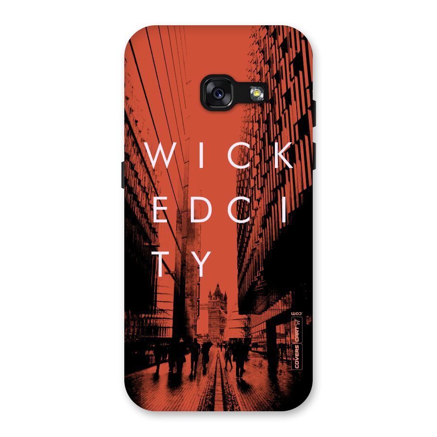 Wicked City Back Case for Galaxy A3 (2017)