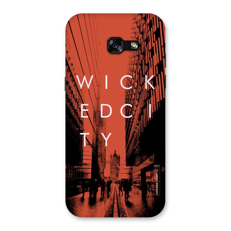 Wicked City Back Case for Galaxy A5 2017