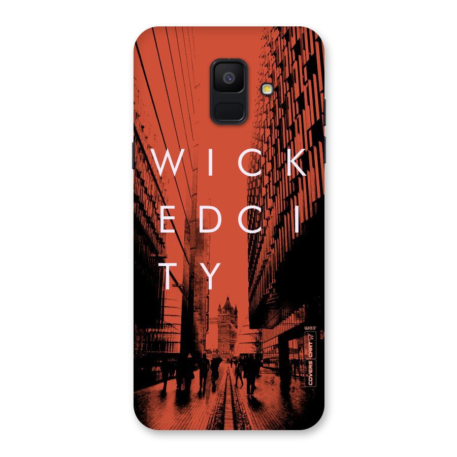 Wicked City Back Case for Galaxy A6 (2018)