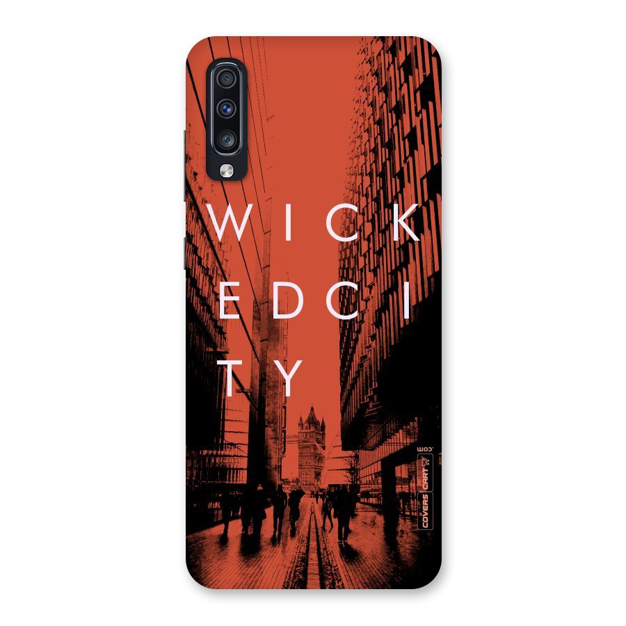 Wicked City Back Case for Galaxy A70