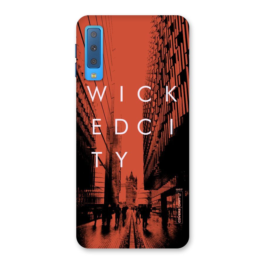 Wicked City Back Case for Galaxy A7 (2018)