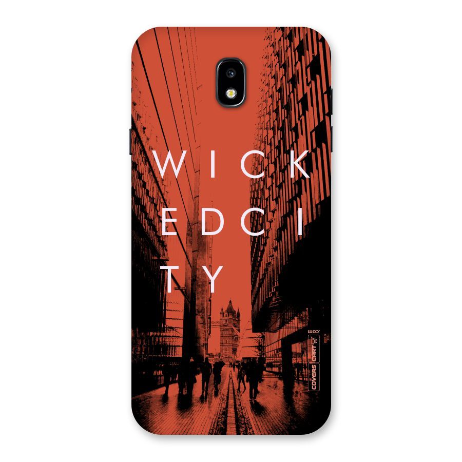 Wicked City Back Case for Galaxy J7 Pro