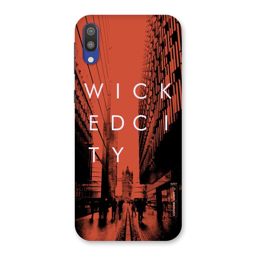 Wicked City Back Case for Galaxy M10