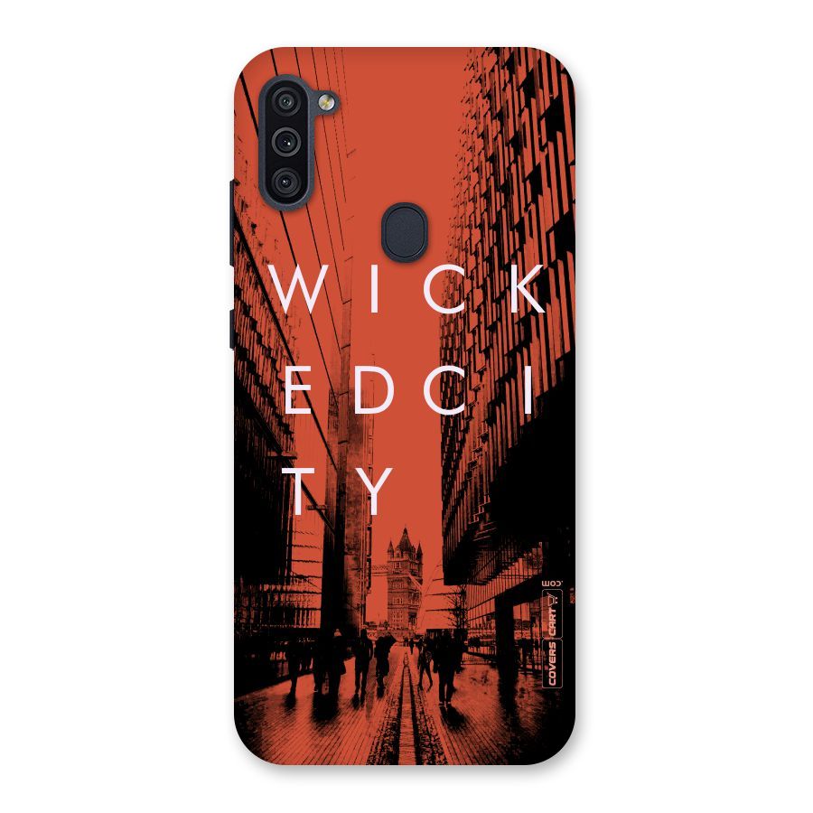 Wicked City Back Case for Galaxy M11